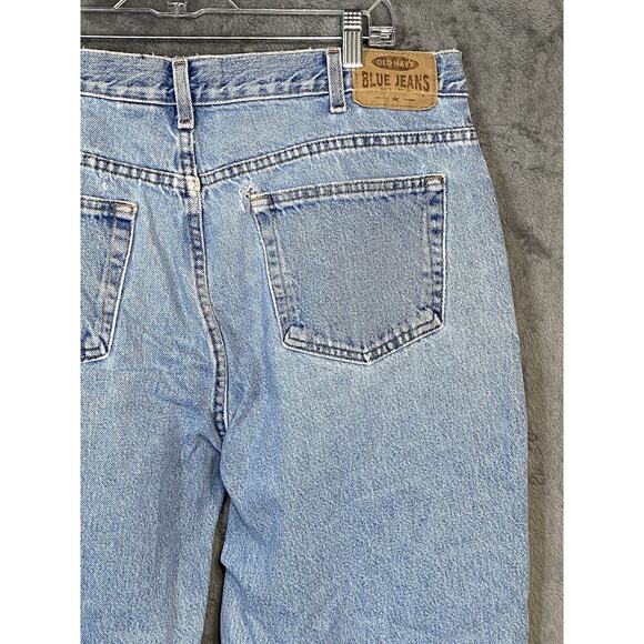 Vintage Old Navy Jeans Men 38x32 Loose Baggy Straight Leg Distressed Y2K Skater - Picture 4 of 16